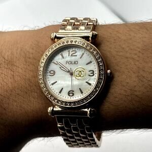 Gold Folio Men's Watch